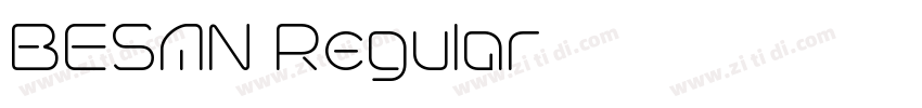 BESAN Regular 下载字体转换 BESAN Regular 下载字体转换